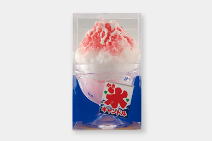 カメヤマ　かき氷キャンドル　イチゴ